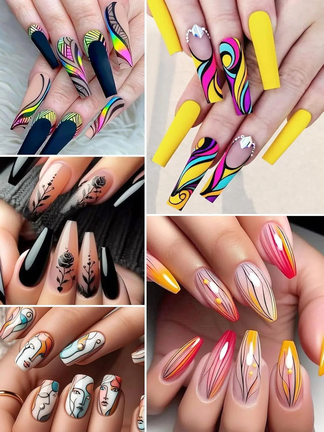 Nail art graffiti pen
