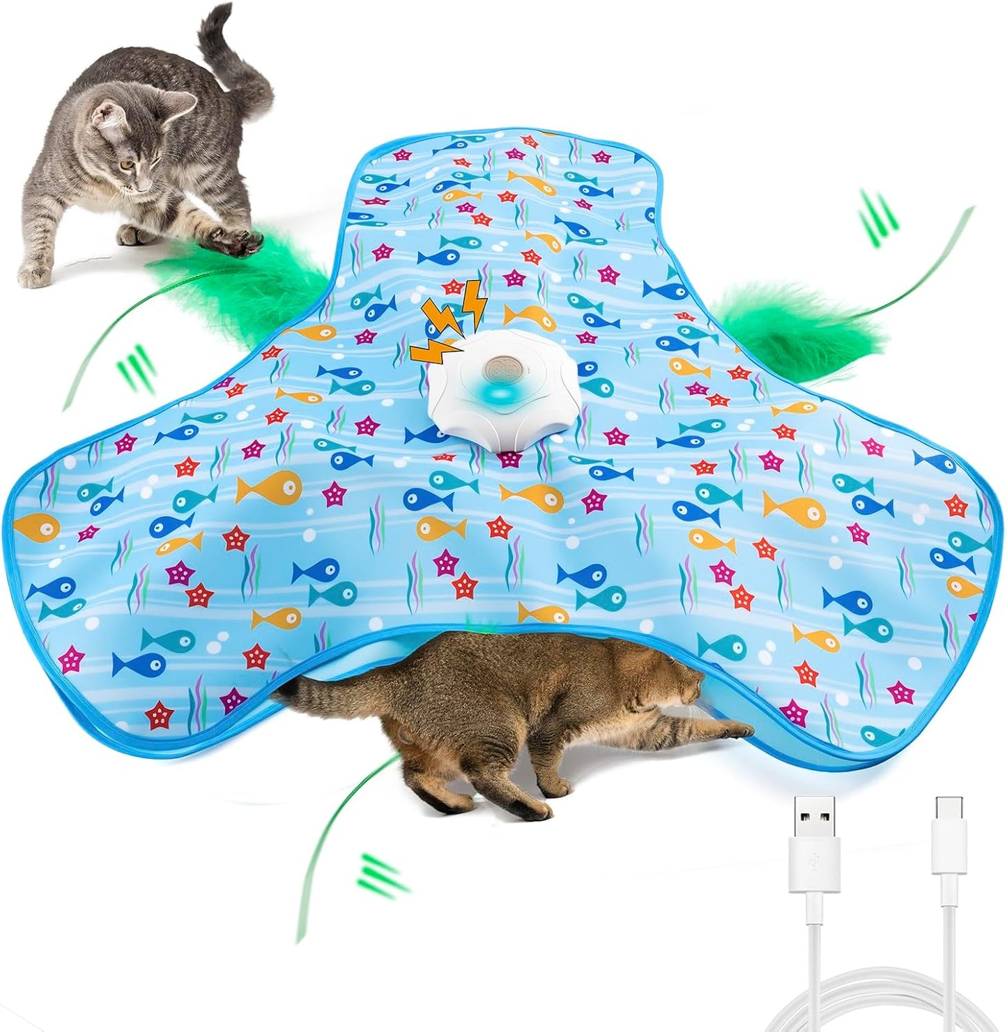 Cat Toy Smart Cat Hunting Cover Electric Relieving Stuffy CHRISTMAS