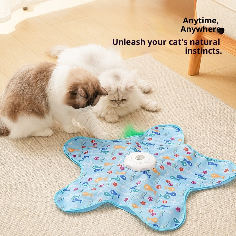 Cat Toy Smart Cat Hunting Cover Electric Relieving Stuffy CHRISTMAS