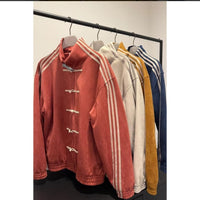 Retro Stand Collar Baseball Jacket CHRISTMAS