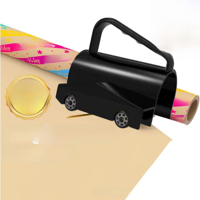 Upgraded Wrapping Paper Roll Cutter ™ CHRISTMAS