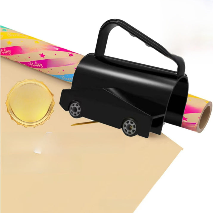 Upgraded Wrapping Paper Roll Cutter ™ CHRISTMAS