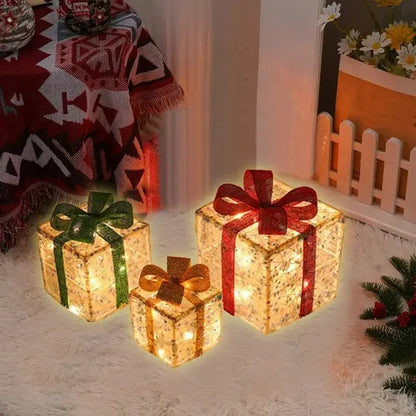 Christmas Gift Box Color Light Decor™ CHRISTMAS