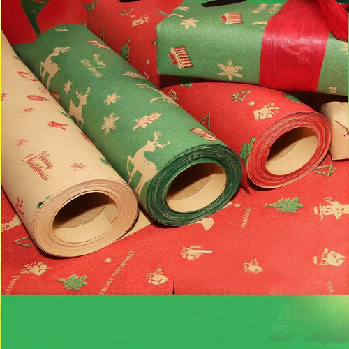 Christmas Kraft Wrapping Paper for Gifts™ CHRISTMAS