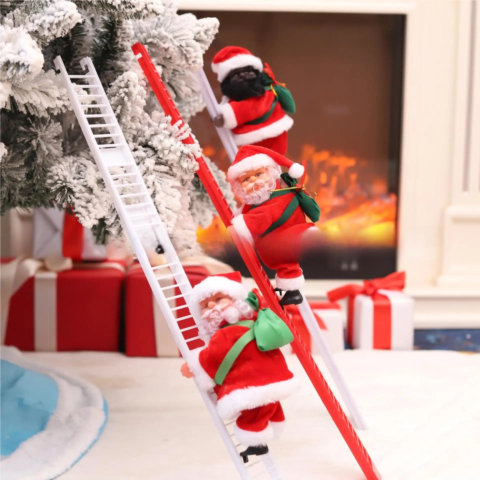 Electric Climbing Santa Claus Music™ CHRISTMAS