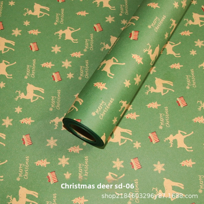 Christmas Kraft Wrapping Paper for Gifts™ CHRISTMAS