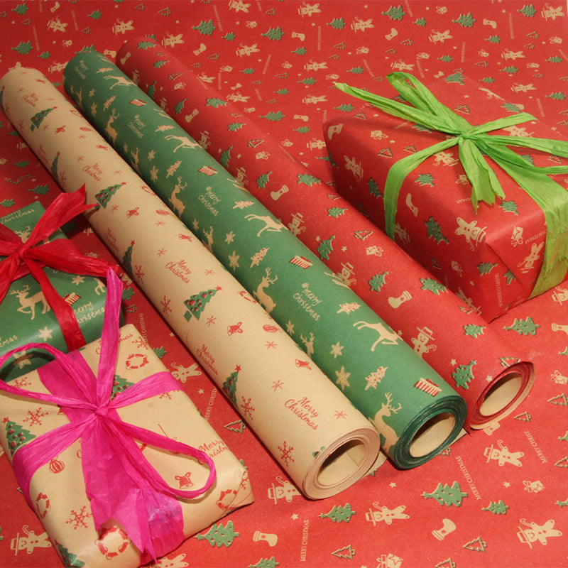 Christmas Kraft Wrapping Paper for Gifts™ CHRISTMAS