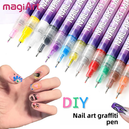 Nail art graffiti pen