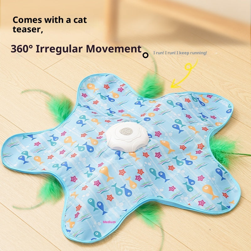 Cat Toy Smart Cat Hunting Cover Electric Relieving Stuffy CHRISTMAS
