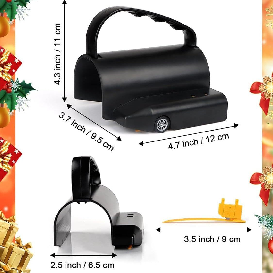 Upgraded Wrapping Paper Roll Cutter ™ CHRISTMAS