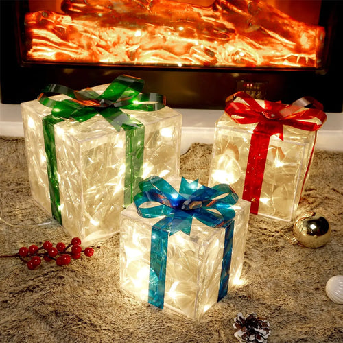 Christmas Gift Box Color Light Decor™ CHRISTMAS