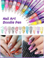 Nail art graffiti pen