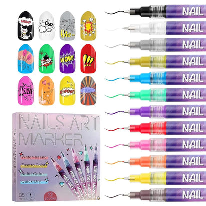Nail art graffiti pen