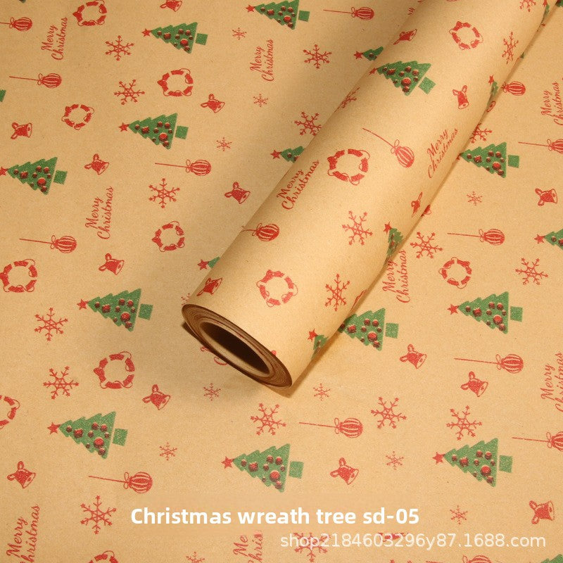 Christmas Kraft Wrapping Paper for Gifts™ CHRISTMAS