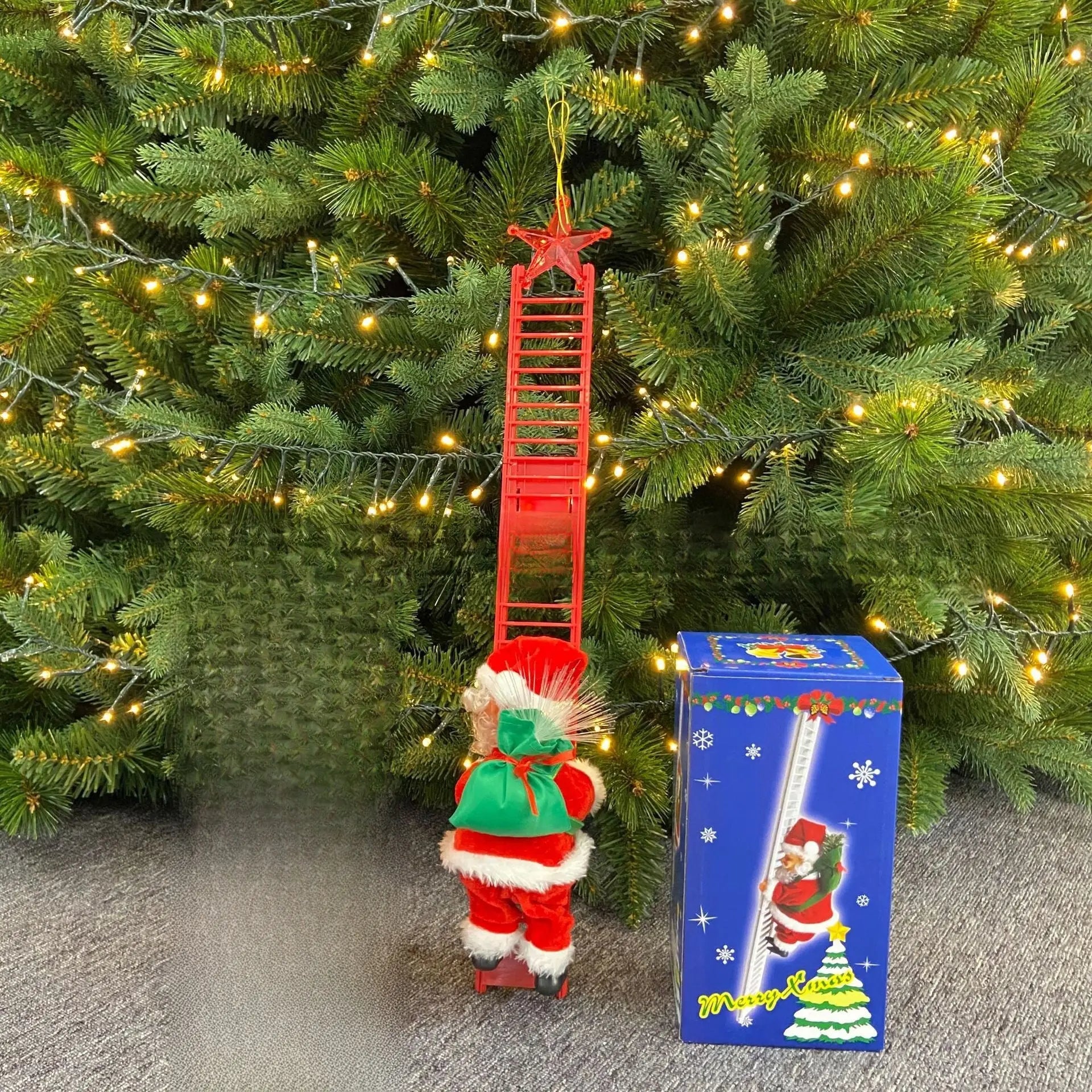 Electric Climbing Santa Claus Music™ CHRISTMAS