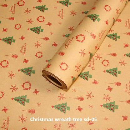 Christmas Kraft Wrapping Paper for Gifts™ CHRISTMAS