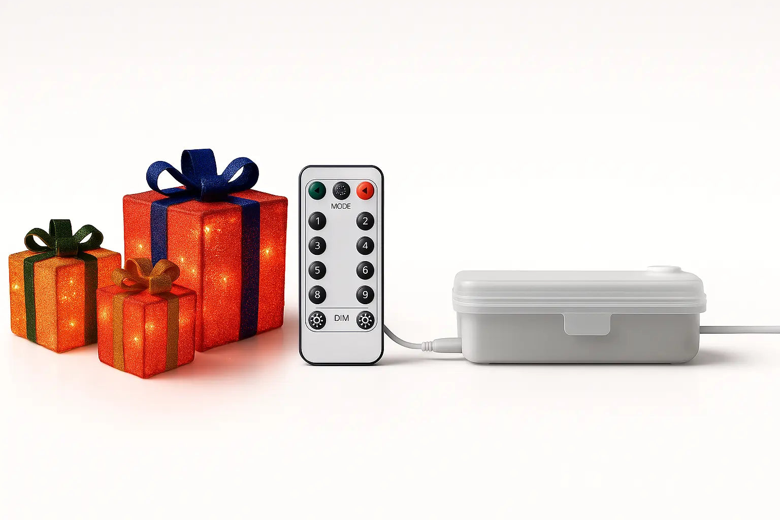 Christmas Gift Box Color Light Decor™ CHRISTMAS