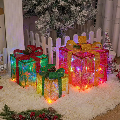 Christmas Gift Box Color Light Decor™ CHRISTMAS
