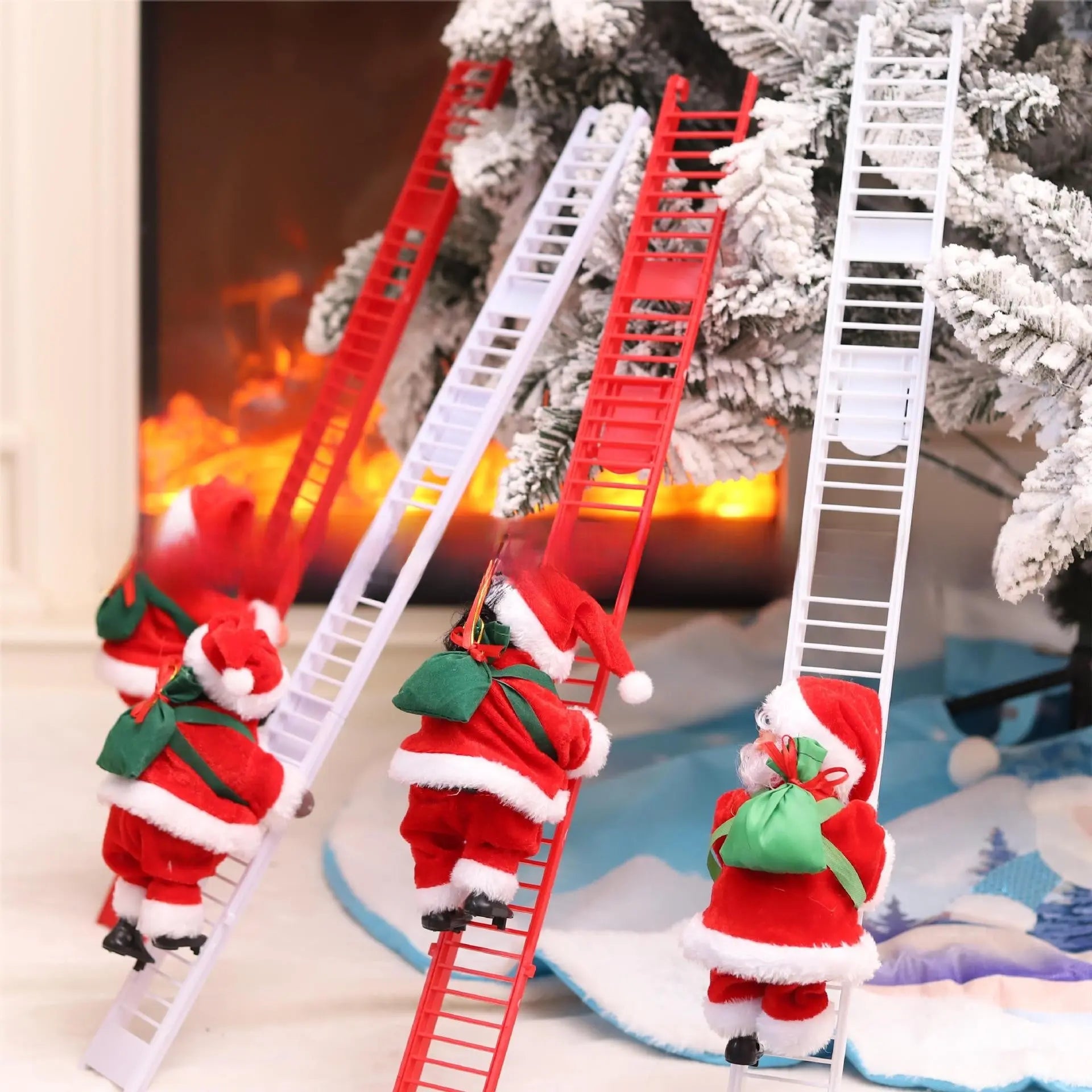 Electric Climbing Santa Claus Music™ CHRISTMAS
