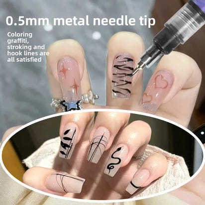 Nail art graffiti pen
