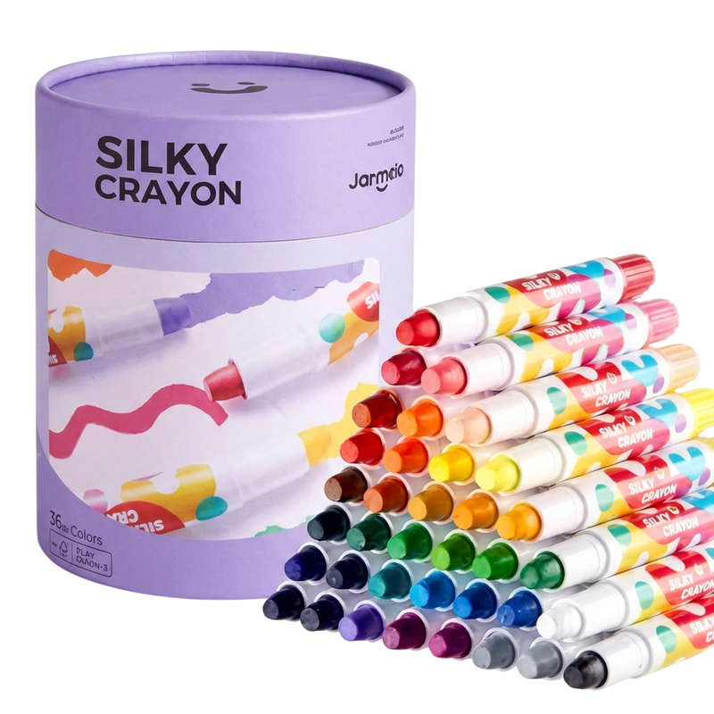 36 Colors TwistJoy Non Toxic Washable Crayon